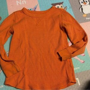 Jumping Beans Vibrant Orange Long Sleeve Tee